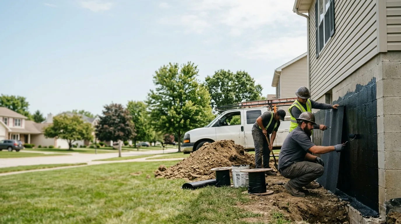 Basement Waterproofing in Harvey, IL near me